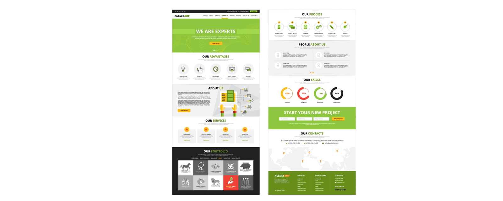 Full Website Layout Full Website Layout