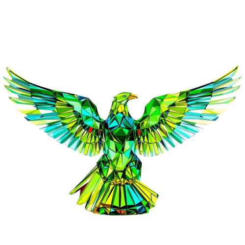 Transparent Bird With No Text